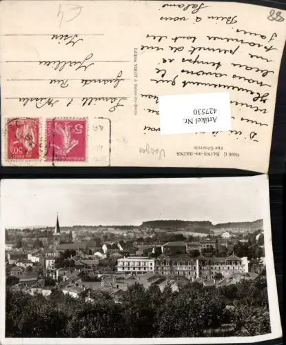 427530,Lothringen Vosges Bains-les-Bains Vue Generale Totale