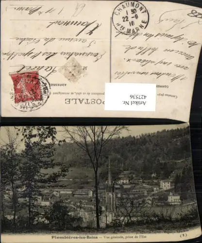 427536,Lothringen Vosges Plombieres-les-Bains Vue generale Teilansicht