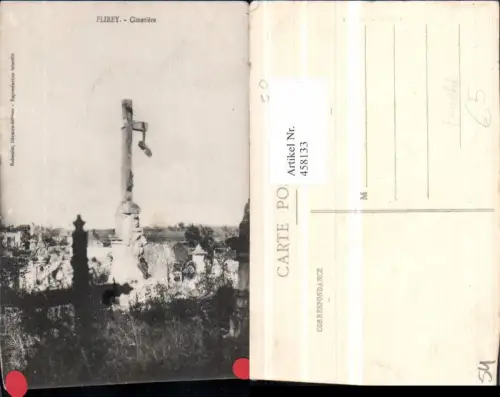 458133,Lothringen Meurthe-et-Moselle Flirey Cimetiere Friedhof