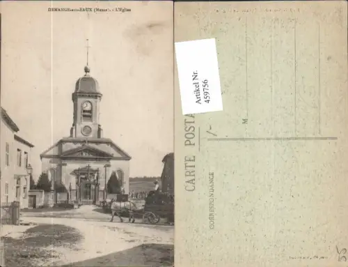 459756,Lothringen Meuse Demange-aux-Eaux L Eglise Kirche