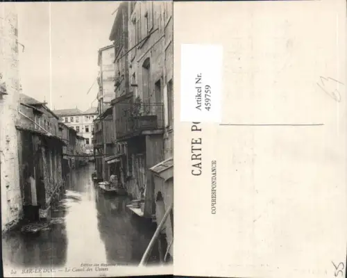 459759,Lothringen Meuse Bar-le-Duc Le Canal des Usines Kanal