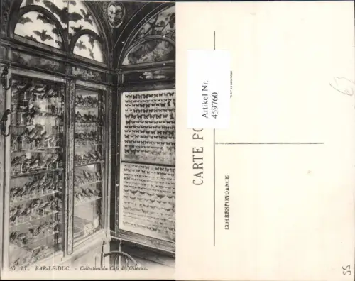 459760,Lothringen Meuse Bar-le-Duc Collection du Cafe des Oiseaux Vitrine Schaukasten