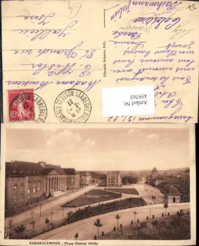459765,Lothringen Moselle Sarreguemines Place General Sibille