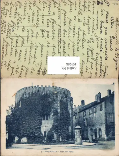 459768,Lothringen Moselle Thionville Tour aux Puces Turm