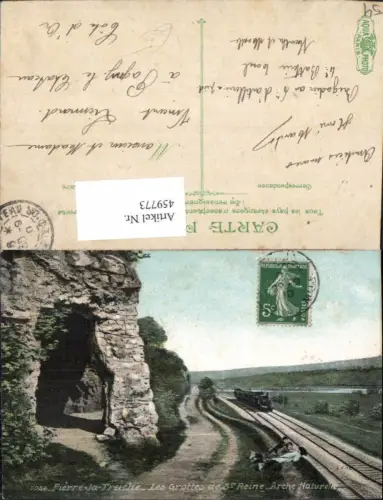 459773,Lothringen Meurthe-de-Moselle Pierre la Treiche Les Grottes de Ste Reine Arche Naturelle