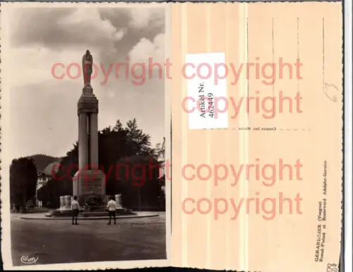 462449,Lothringen Vosges Gerardmer Rond-Point et Boulevard Adolphe-Garnier
