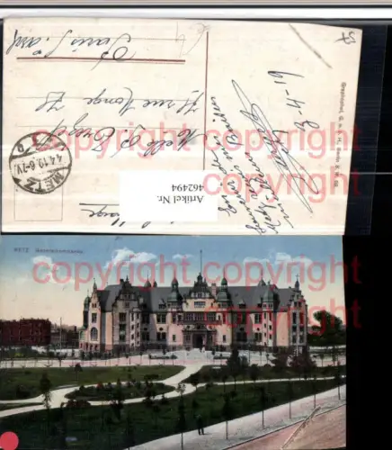 462494,Lothringen Moselle Metz Generalkommando Gebäude