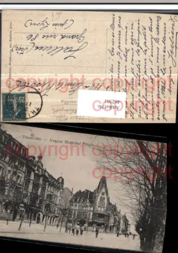 462501,Lothringen Moselle Thionville Avenue Marechal Petain Straßenansicht
