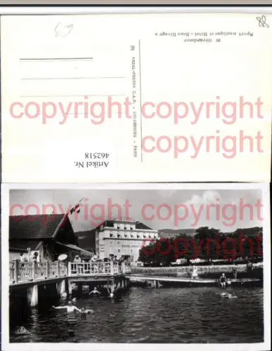 462518,Lothringen Vosges Gerardmer Sport nautique et Hotel Beau Rivage