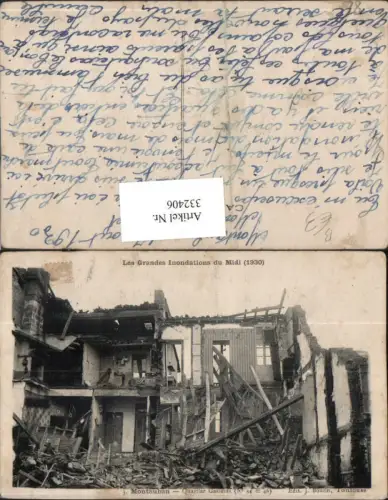 332406,Midi-Pyrenees Tarn-et-Garonne Montauban Quartier Gasseras Zerstörtes Haus