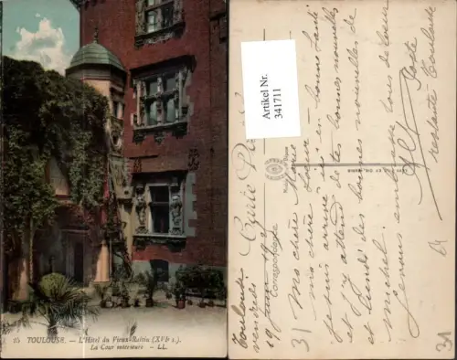 341711,Midi-Pyrenees Haute-Garonne Toulouse L'Hotel du Vieux-Raisin La Cour Hof