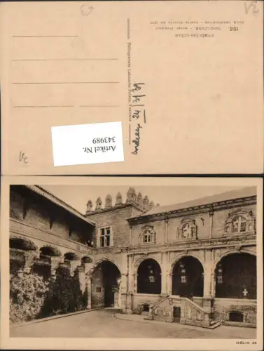 343989,Midi-Pyrenees Haute-Garonne Toulouse Hotel d'Assezat Cour Interieur