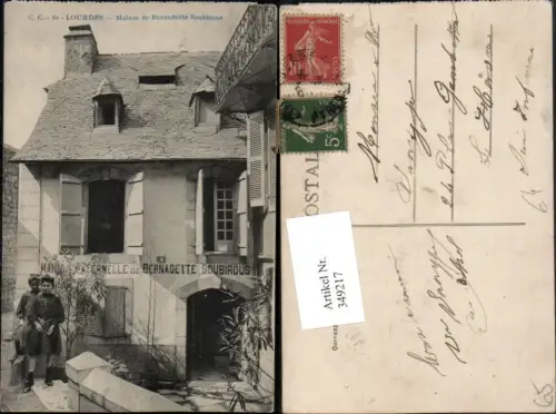 349217,Midi-Pyrenees Hautes-Pyrenees Lourdes Maison de Bernadette Soubirouse