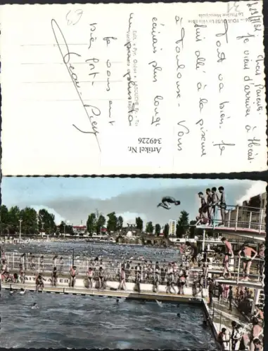 349226,Midi-Pyrenees Haute-Garonne Toulouse La Ville Rose La Piscine Municipale Schwimmbad