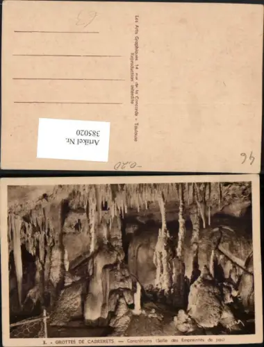 385020,Midi-Pyrenees Lot Grottes de Cabrerets Concretions Grote