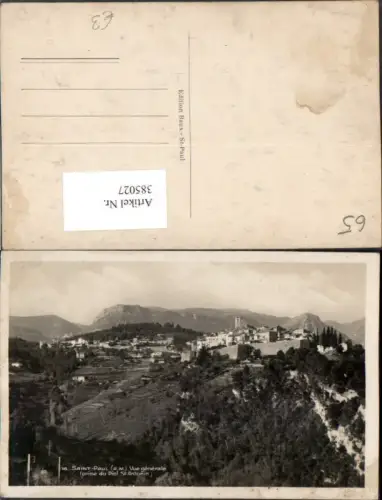 385027,Midi-Pyrenees Hautes-Pyrenees Saint-Paul Vue generale Totale