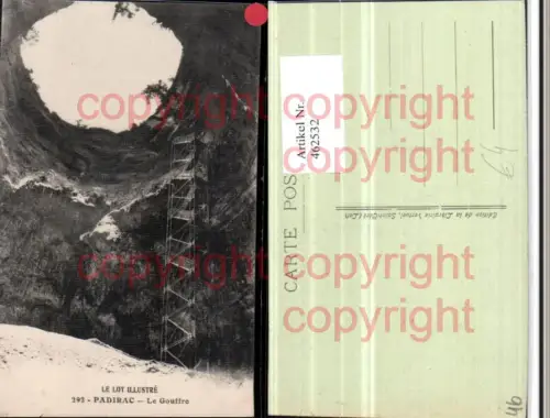 462532,Midi-Pyrenees Lot Padirac Le Gouffre Höhle Kluft