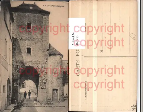 462533,Midi-Pyrenees Lot Rocamadour Porte cenrale de la Geole Prisonniers Tor