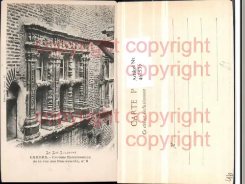 462535,Midi-Pyrenees Lot Cahors Croisee Renaissance Fenster