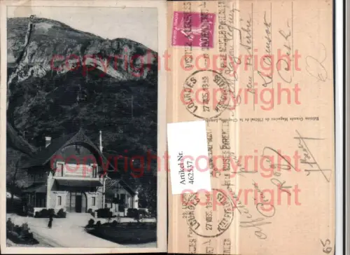 462537,Midi-Pyrenees Hautes-Pyrenees Lourdes Funiculaire du Pic Bergbahn