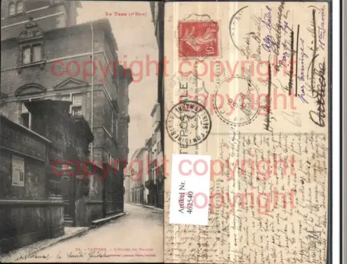 462540,Midi-Pyrenees Tarn Castres Hotel de Nayrac Straßenansicht