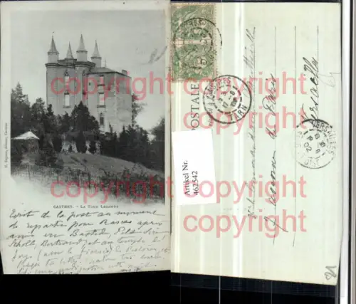 462542,Midi-Pyrenees Tarn Castres Tour Lecamus Türme