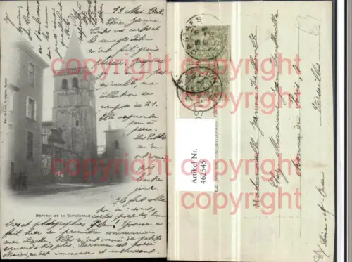 462545,Midi-Pyrenees Tarn Castres Beffroi de la Cathedrale Kirche Turm