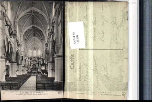 331390,Pais de la Loire Vendee Les Sables-d'Olonne Interieur de Notre-Dame-de-Bon-Port Kirche