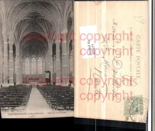 462677,Pays de la Loire Loire-Atlantique Nort-sur-Erdre Eglise Kirche Interieur
