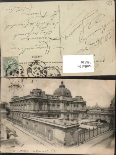 358316,Picardie Somme Amiens Le Musee Museum Gebäude