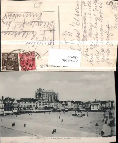 456977,Picardie Oise Beauvais Place Jeanne Hachette Platz