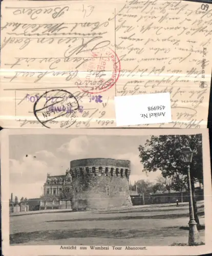 456998,Picardie Oise Wambrai Tour Abancourt Turm