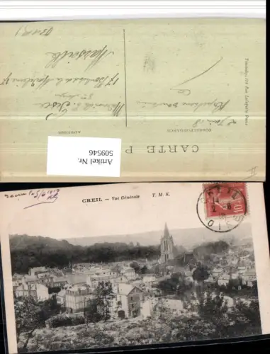 509546,Picardie Oise Creil Vue Generale Totale