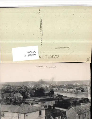 509548,Picardie Oise Creil Vue Generale Teilansicht