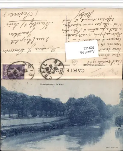 509562,Picardie Oise Creil Le Parc Park Fluss