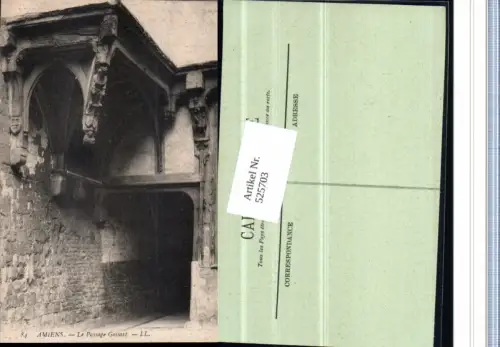 525703,Picardie Somme Amiens Passage Gossart