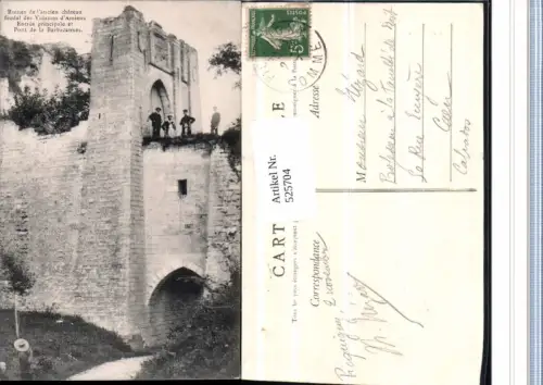 525704,Picardie Somme Amiens Ruine Ruines Chateau