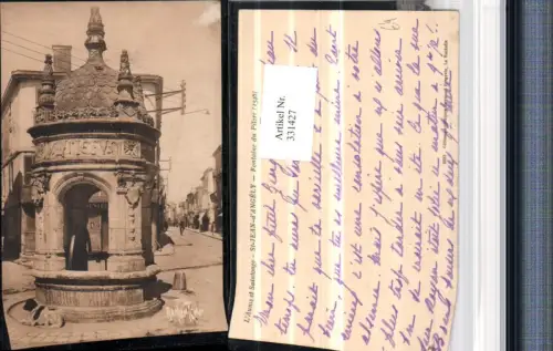 331427,Poitou-Charentes Charente-Maritime St-Jean-d'Angely L'Aunus et Saintonge Fontaine Brunnen