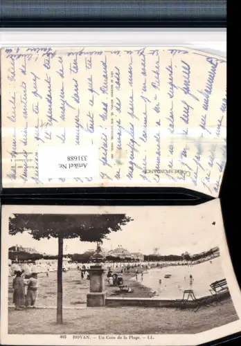 331688,Poitou-Charentes Charente-Maritime Royan Un coin de la Plage Strand Strandleben