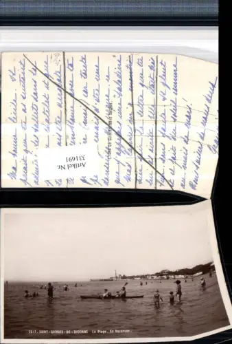 331691,Poitou-Charentes Charente-Maritime Saint-Georges-de-Didonne Plage Vacances Ruderboot