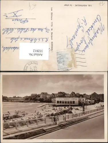 332812,Poitou-Charentes Charente-Maritime Pontaillac La plage Strand Strandleben Casino