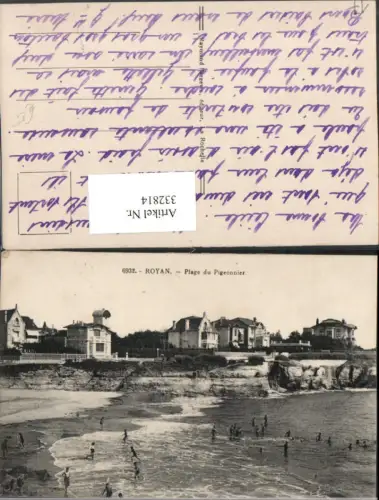 332814,Poitou-Charentes Charente-Maritime Royan Plage du Pigeonnier Strand