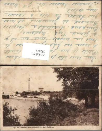 332815,Poitou-Charentes Charente-Maritime St-Georges-de-Didonne Vers Vallieres Leuchtturm