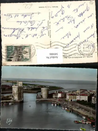 349486,Poitou-Charentes Charente-Maritime La Rochelle Le Port Hafen Türme