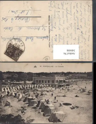 349498,Poitou-Charentes Charente-Maritime Pontaillac La Conche Strand Strandleben