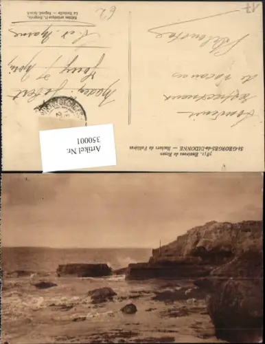 350001,Poitou-Charentes Charente-Maritime Royan St-Georges-de-Didonne Rochers de Vallieres Küste