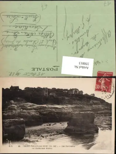 350013,Poitou-Charentes Charente-Maritime Saint-Palais-sur-Mer Les Pierrieres Roche Küste