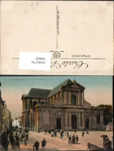 350022,Poitou-Charentes Charente-Maritime La Rochelle La Cathedrale Kirche