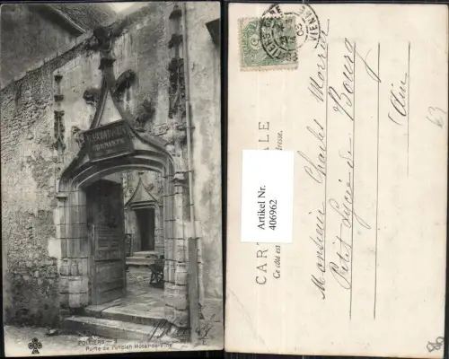 406962,Poitou-Charentes Vienne Poitiers Porte de Hotel-de-Ville Rathaus Tor