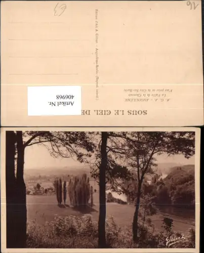 406968,Poitou-Charentes Charente Angouleme La Vallee de la Charente Landschaft